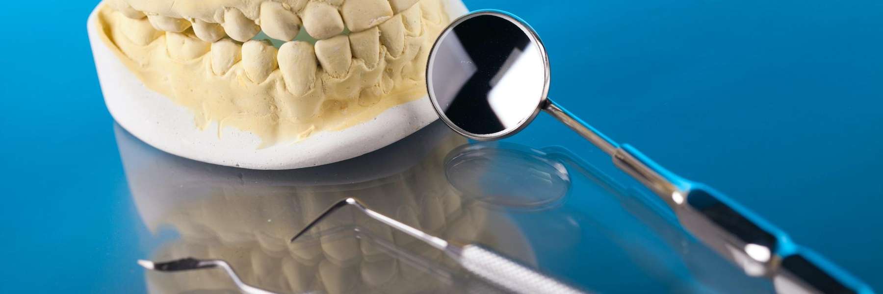 Dental equipment in Mount Pleasant on a table